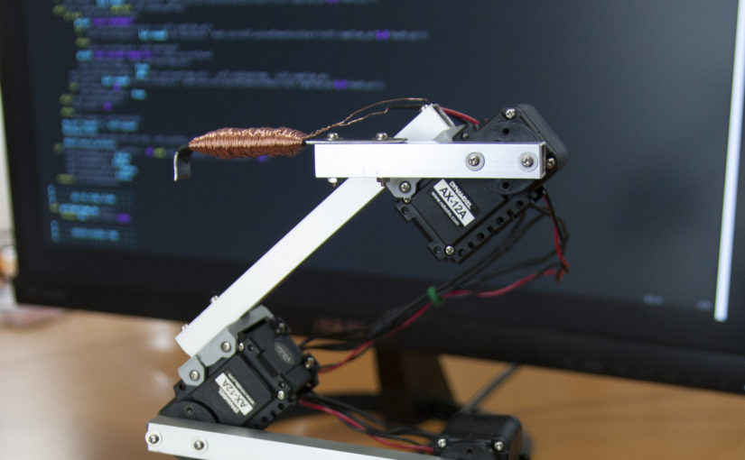 Raspberry Pi Robot Arm with simple Computer Vision